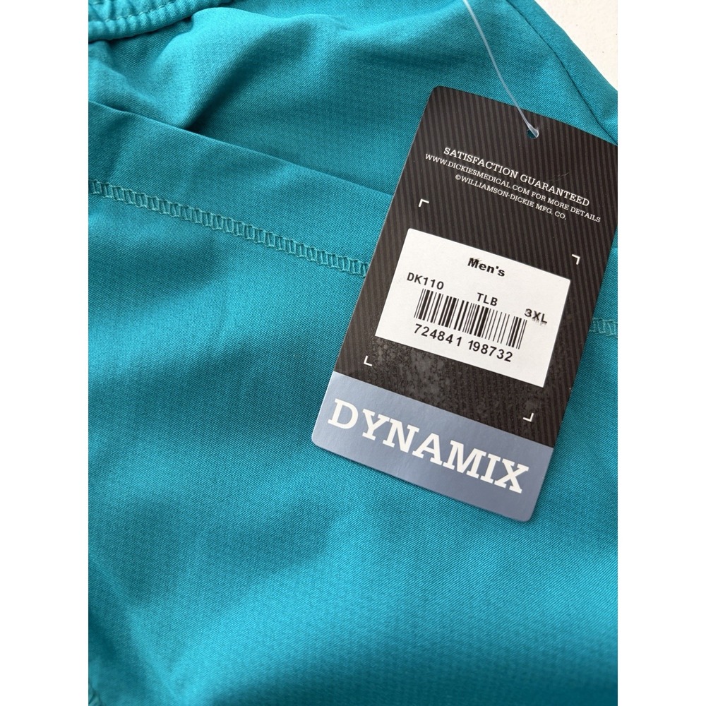 Dickies Scrub Pants Men's  DK111 - TLB Teal Blue 3XL New W Tags